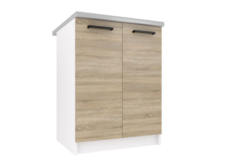 Armoire de cuisine sur pied TOR SD2-60/0/WT/DS/0/B1