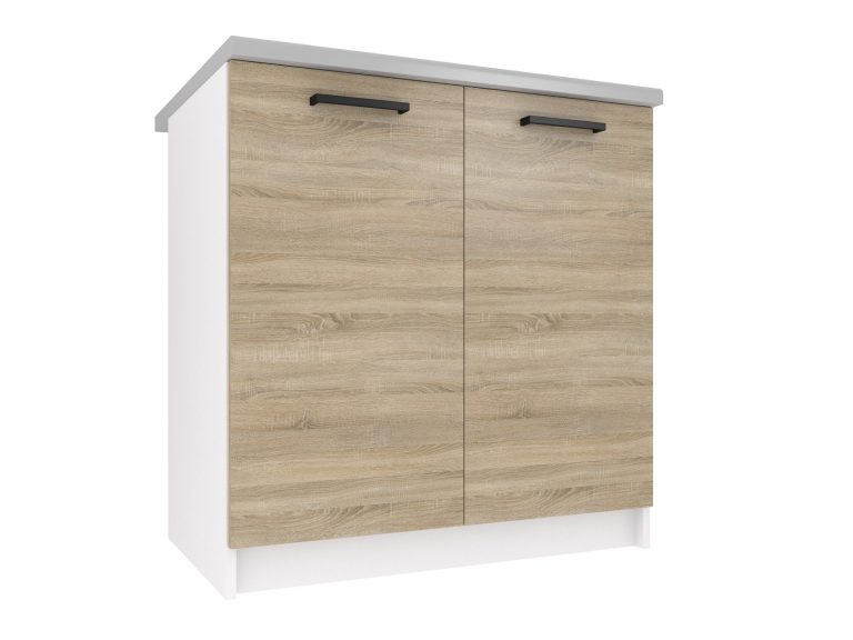 Armoire de cuisine basse 80 cm chêne sonoma TOR SD80/0/WT/DS/0/B1