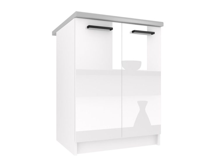Armoire de cuisine sur pied INF SD2-60/0/WT/W/0/B1