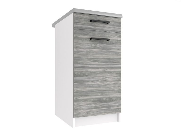Meuble de cuisine bas avec tiroirs TOR SDSZ1-40/1/WT/GW/0/B1