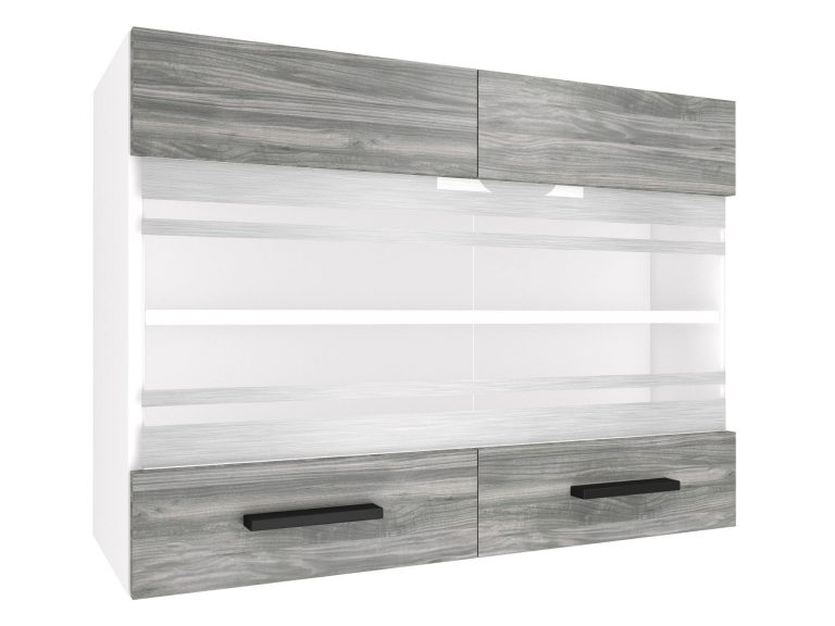 Armoire de cuisine suspendue TOR SGW80/3/WT/GW1/0/B1