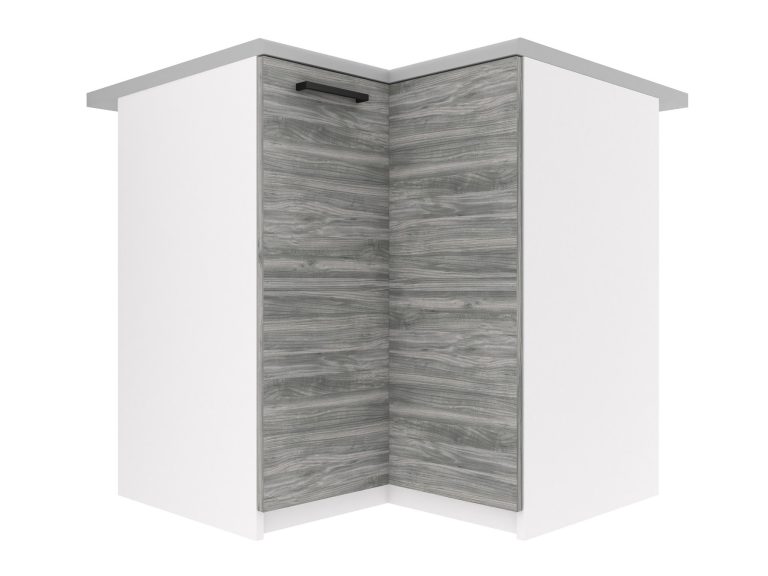 Armoire de cuisine d'angle TOR SNP90/2/WT/GW1/0/B1