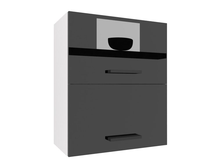 Armoire de cuisine suspendue INF SGP2-60/2/WT/B/0/B1