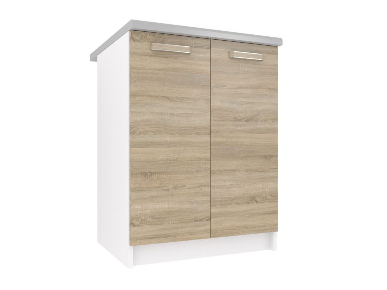 Armoire de cuisine basse 60 cm chêne sonoma TOR SD2-60/0/WT/DS/0/F