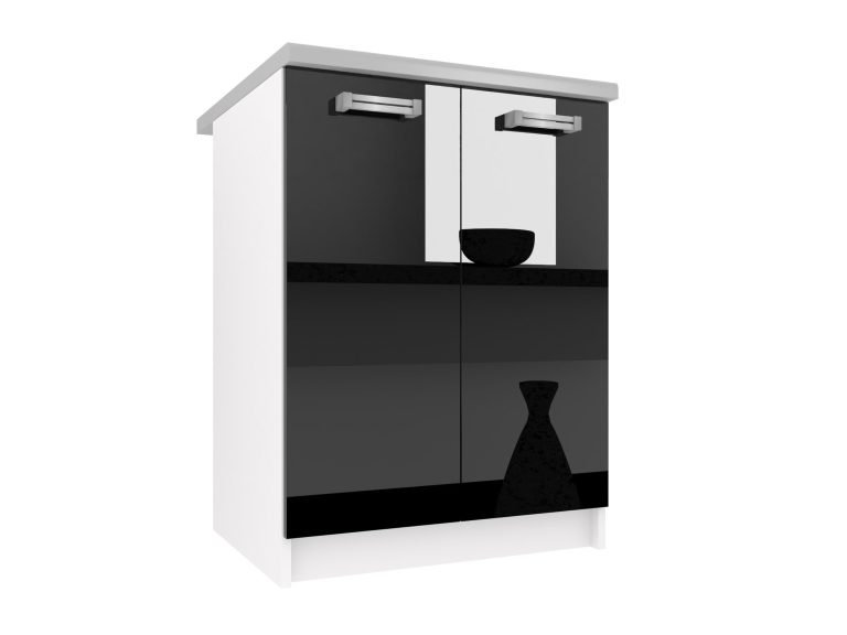 Armoire de cuisine sur pied INF SD2-60/0/WT/B/0/D