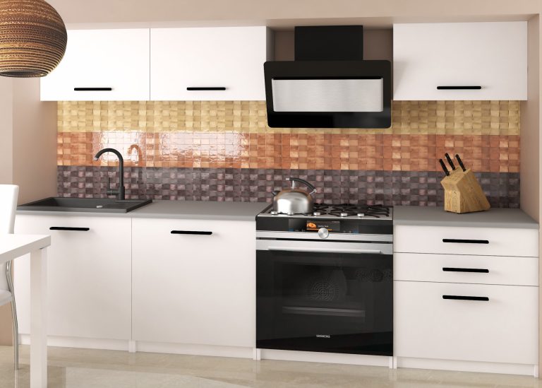 Meubles de cuisine 180 cm blanc mat avec plan de travail Fabricant TOR LAURENTINO2/3/WT/WT/0/B1