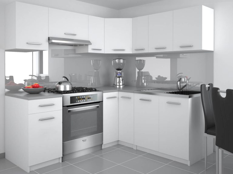 Meubles de cuisine 360 cm blanc mat avec plan de travail Fabricant TOR LIDIAUNIQA3/4/WT/WT/0/E