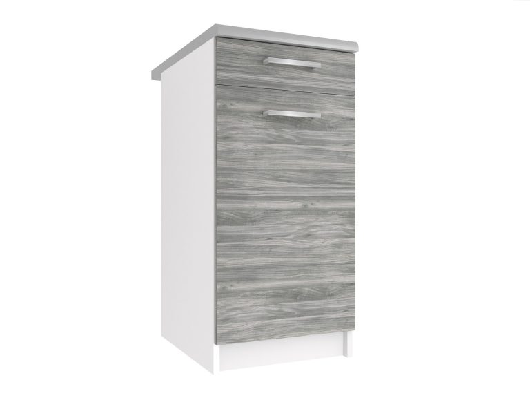 Meuble de cuisine bas avec tiroirs TOR SDSZ1-40/1/WT/GW/0/E