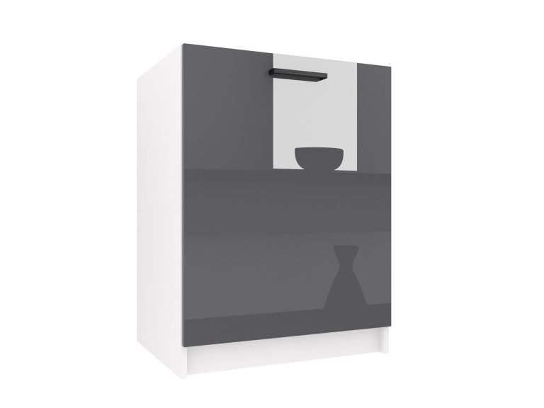 Meuble de cuisine sous évier sur pied INF SDZ60/0/WT/S/0/B1