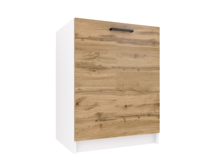 Meuble bas de cuisine 60 cm chêne Wotan TOR SDZ60/0/WT/DW/0/B1