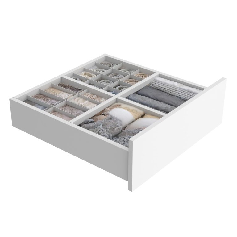 Armoire 133 cm Belini blanc mat / noir mat avec portes coulissantes miroir et tiroirs Fabricant MBP SZP6/1/W/B/0/KLAL