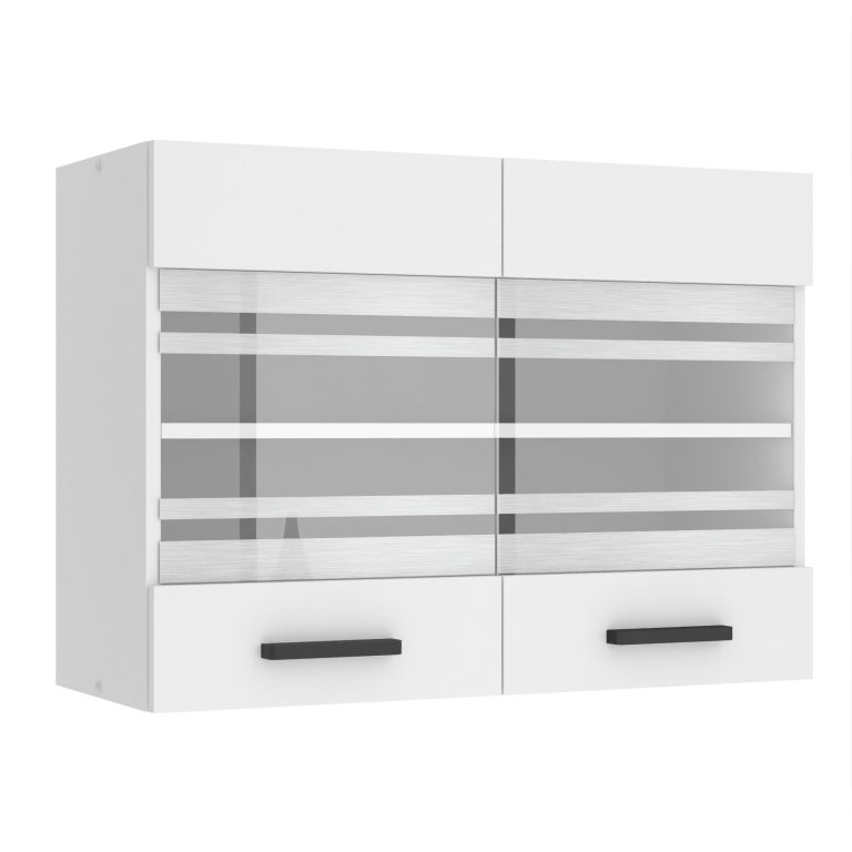 Armoire de cuisine supérieure 80 cm TOR SGW80/0/WT/WT/0/B1/PP