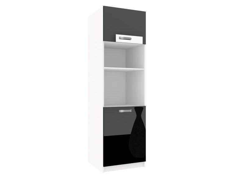 Armoire de cuisine sur pied, colonne de four INF SSP60/1/WT/B/0/F