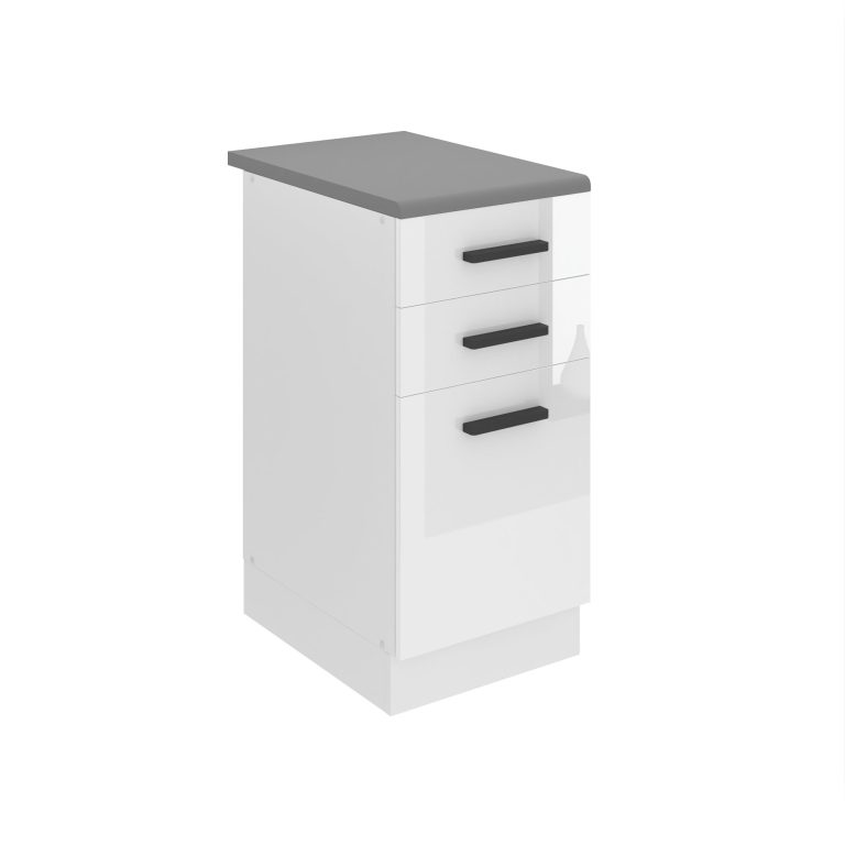 Meuble bas de cuisine 40 cm tiroirs INF SDSZ40/0/WT/W/B/B1/PP