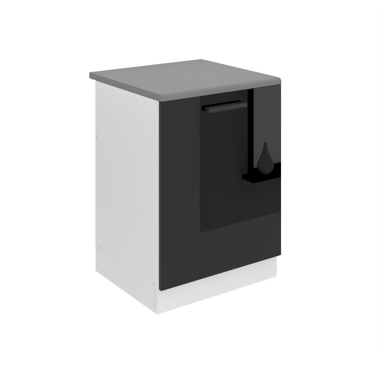 Meuble sous évier de cusine 60 cm INF SDZ60/0/WT/B/B/B1/PP
