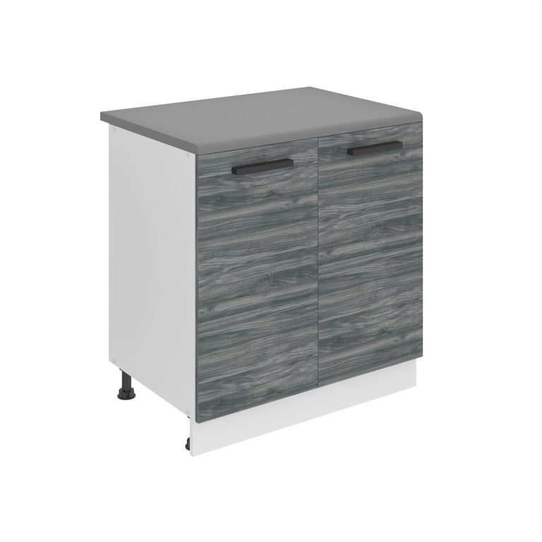 Meuble bas de cuisine 80 cm TOR SD80/0/WT/GW/B/B1/PP

