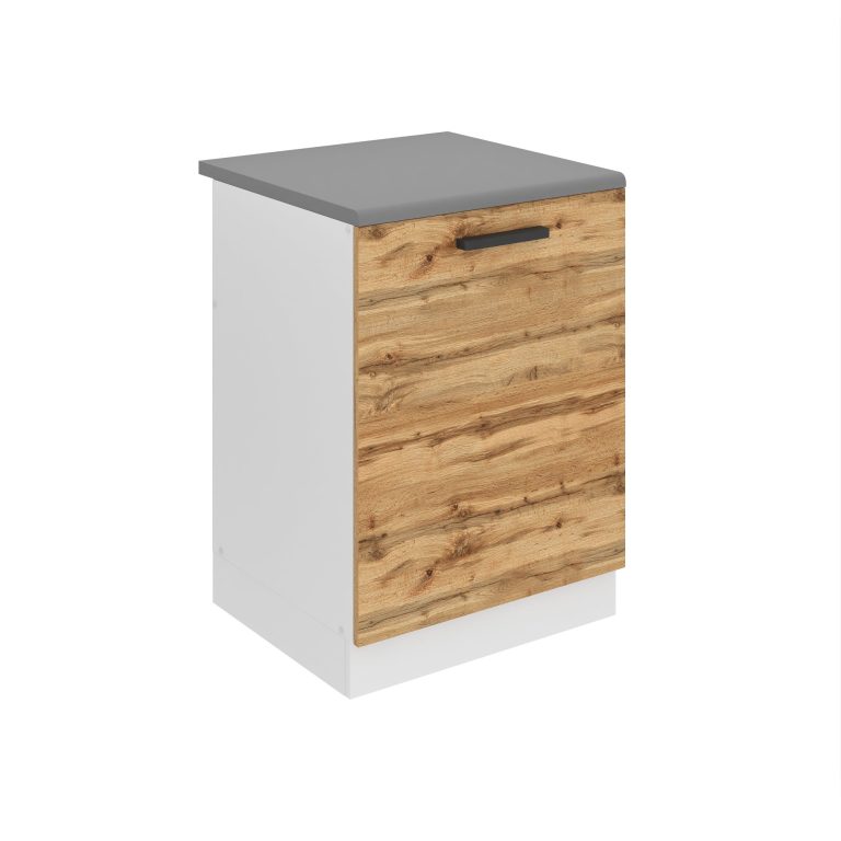 Meuble sous évier de cusine 60 cm TOR SDZ60/0/WT/DW/B/B1/PP
