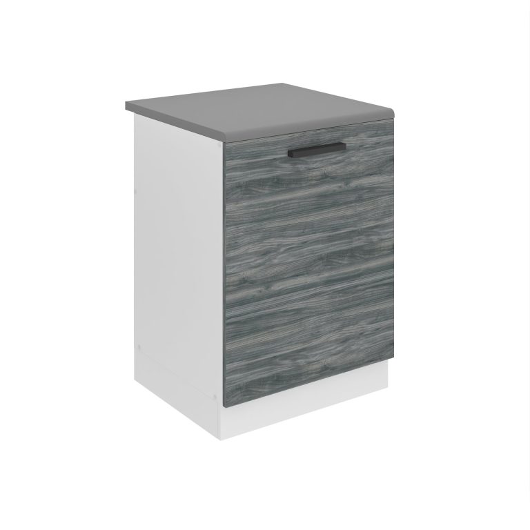 Meuble sous évier de cusine 60 cm TOR SDZ60/0/WT/GW/B/B1/PP


