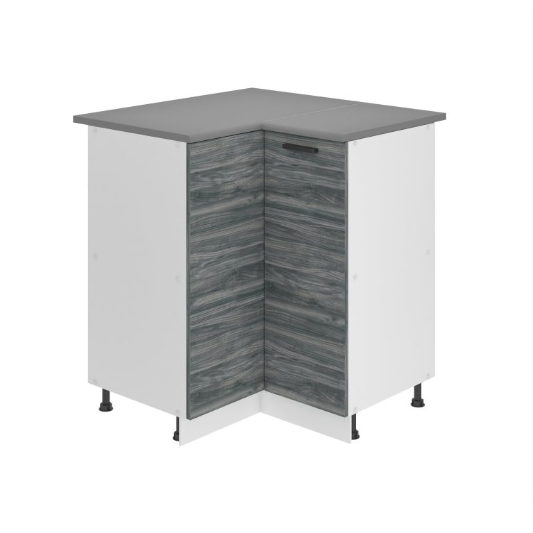Meuble bas d'angle de cuisine 90 cm TOR SNP90/0/WT/GW/B/B1/PP