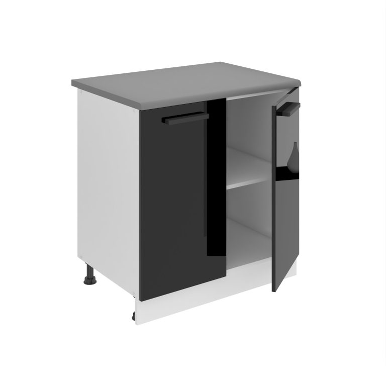 Meuble bas de cuisine 80 cm INF SD80/0/WT/B/B/B1/PP