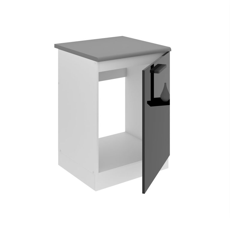 Meuble sous évier de cusine 60 cm INF SDZ60/0/WT/B/B/B1/PP
