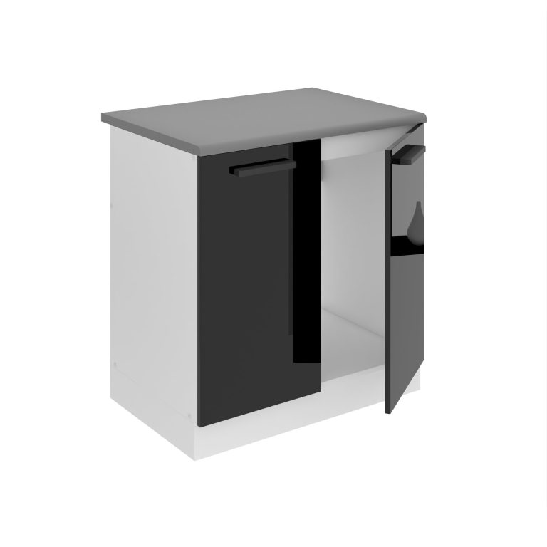 Meuble sous évier de cusine 80 cm INF SDZ80/0/WT/B/B/B1/PP
