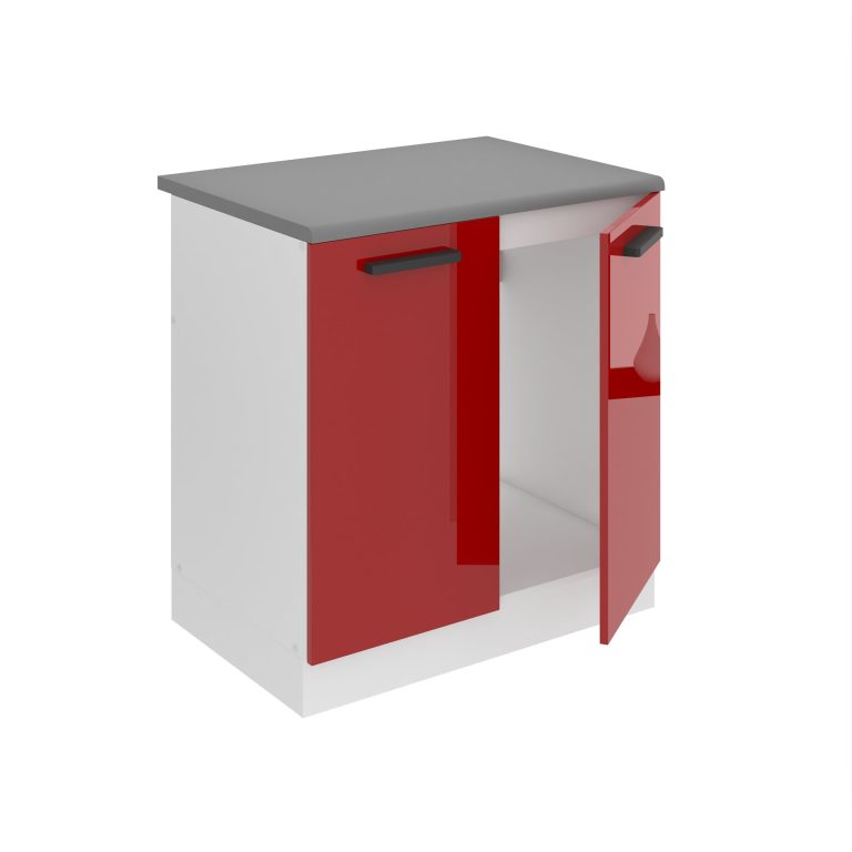Meuble sous évier de cusine 80 cm INF SDZ80/0/WT/R/B/B1/PP
