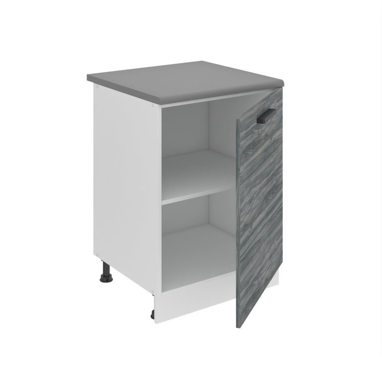 Meuble bas de cuisine 60 cm TOR SD60/0/WT/GW/B/B1/PP
