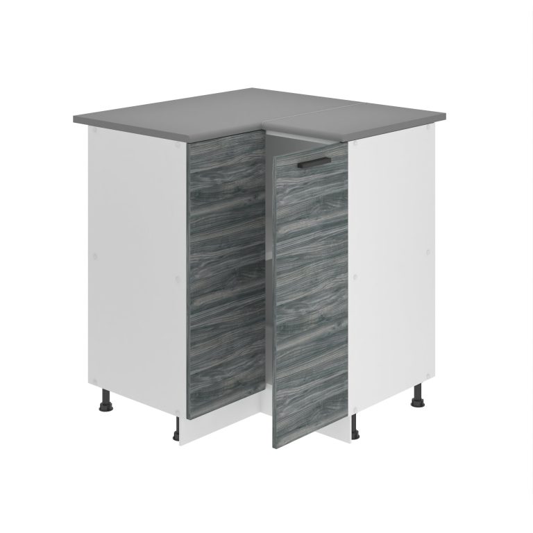 Meuble bas d'angle de cuisine 90 cm TOR SNP90/0/WT/GW/B/B1/PP