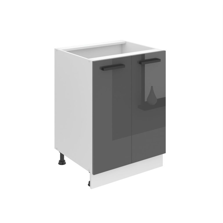 Meuble bas de cuisine 60 cm INF SD2-60/0/WT/S/0/B1/PP