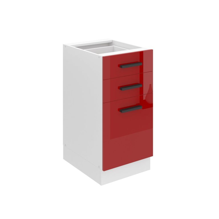 Meuble bas de cuisine 40 cm tiroirs INF SDSZ40/0/WT/R/0/B1/PP