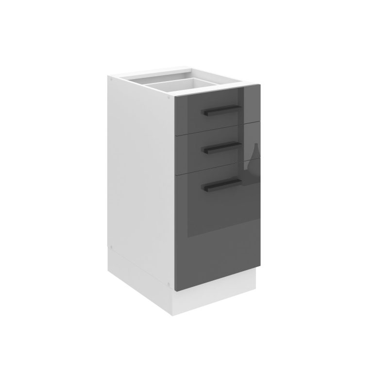 Meuble bas de cuisine 40 cm tiroirs INF SDSZ40/0/WT/S/0/B1/PP