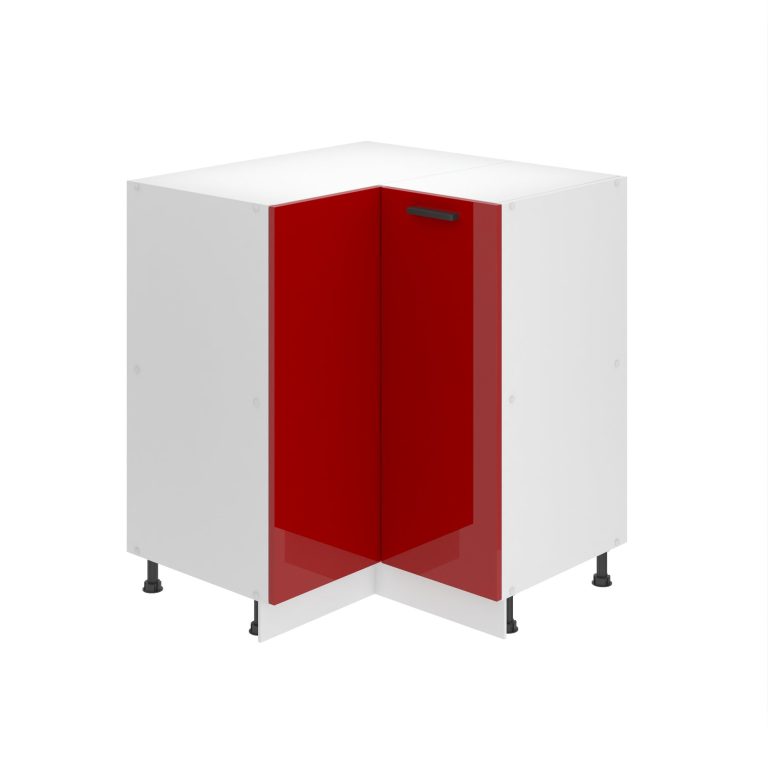 Meuble bas d'angle de cuisine 90 cm INF SNP90/0/WT/R/0/B1/PP
