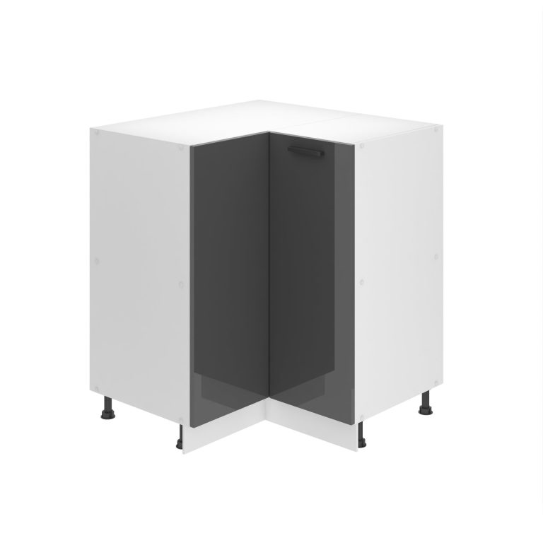 Meuble bas d'angle de cuisine 90 cm INF SNP90/0/WT/S/0/B1/PP