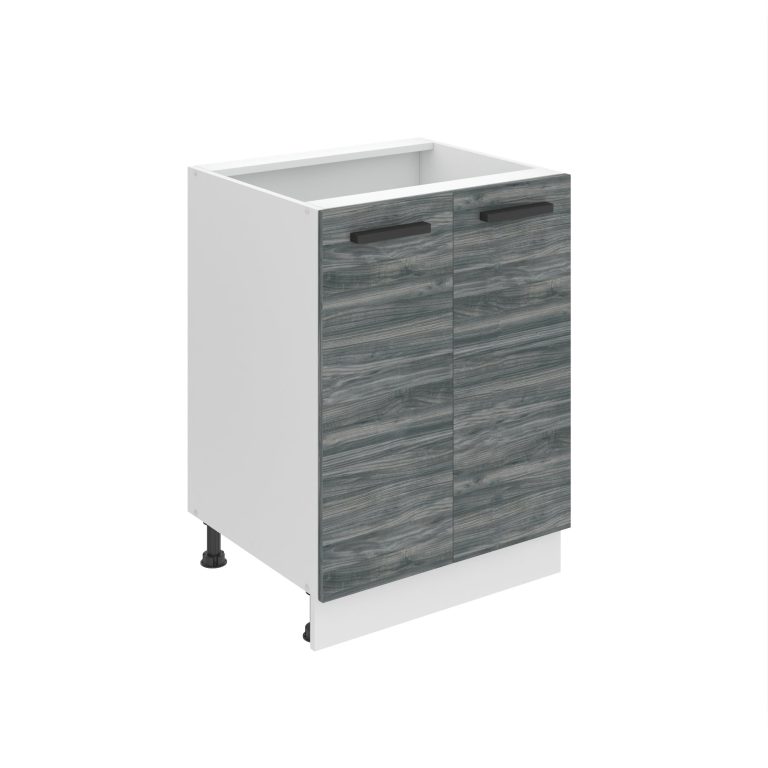 Meuble bas de cuisine 60 cm TOR SD2-60/0/WT/GW/0/B1/PP