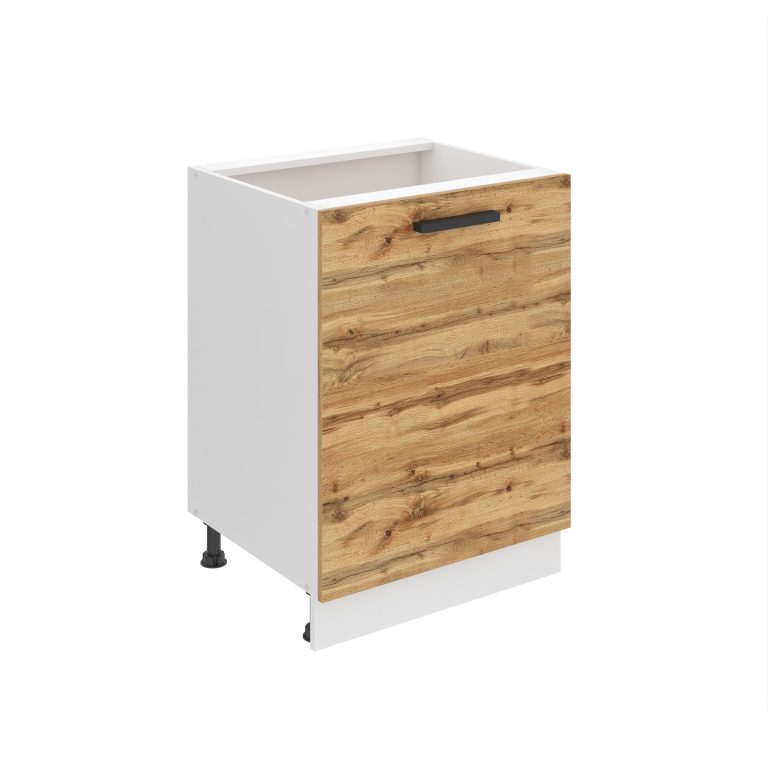 Meuble bas de cuisine 60 cm TOR SD60/0/WT/DW/0/B1/PP