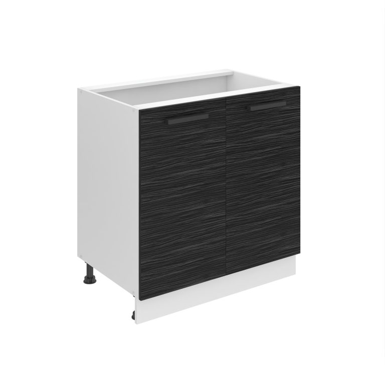 Meuble bas de cuisine 80 cm TOR SD80/0/WT/HK/0/B1/PP