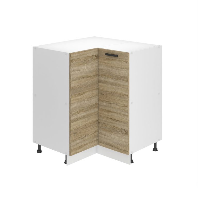 Armoire de cuisine d'angle 90 cm TOR SNP90/0/WT/DS/0/B1/PP