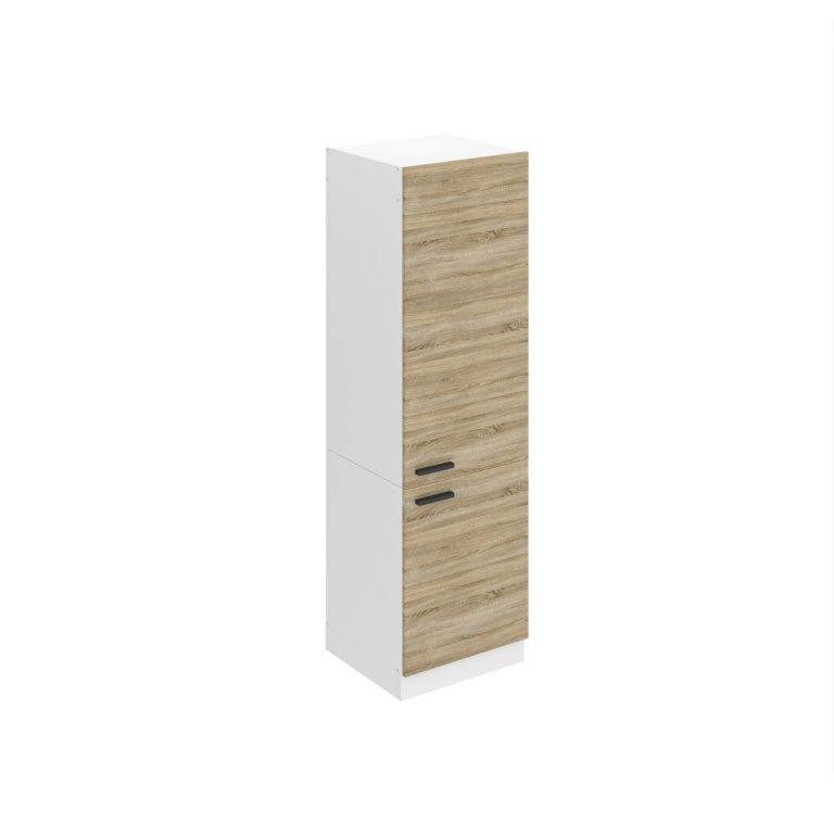 Meuble de cuisine colonne de frigo 60 cm TOR SSL60/0/WT/DS/0/B1/PP