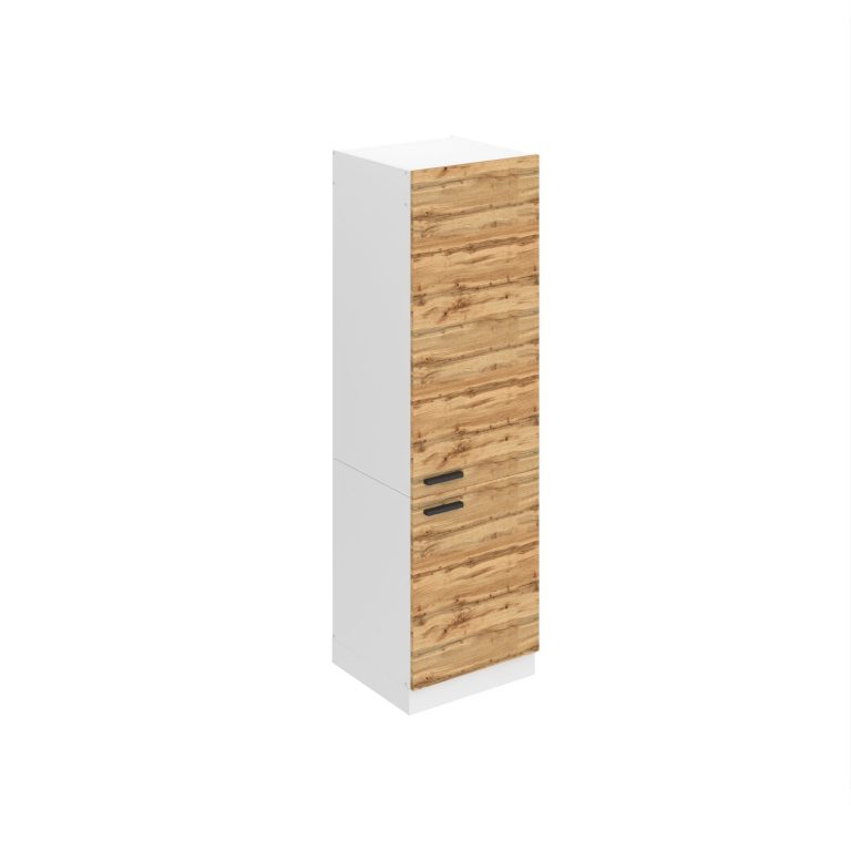 Meuble de cuisine colonne de frigo 60 cm TOR SSL60/0/WT/DW/0/B1/PP