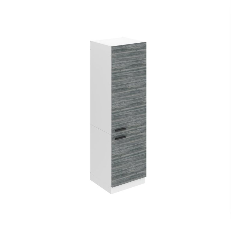 Meuble de cuisine colonne de frigo 60 cm TOR SSL60/0/WT/GW/0/B1/PP