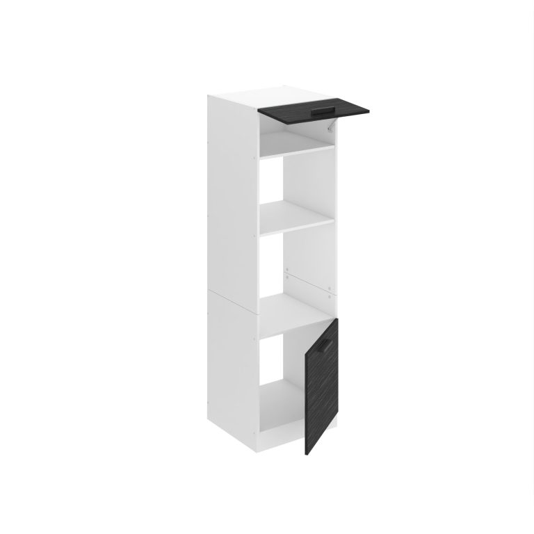 Meuble de cuisine colonne four de cuisine 60 cm TOR SSP60/0/WT/HK/0/B1/PP