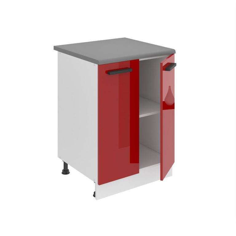 Meuble bas de cuisine 60 cm INF SD2-60/0/WT/R/0/B1/PP