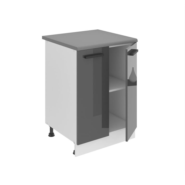 Meuble bas de cuisine 60 cm INF SD2-60/0/WT/S/0/B1/PP