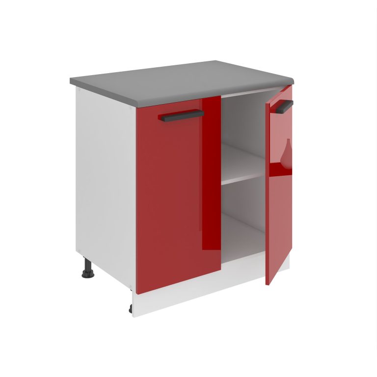 Meuble bas de cuisine 80 cm INF SD80/0/WT/R/0/B1/PP