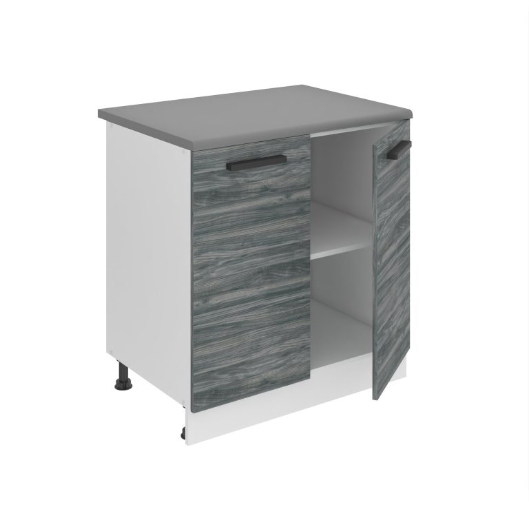Meuble bas de cuisine 80 cm TOR SD80/0/WT/GW/0/B1/PP