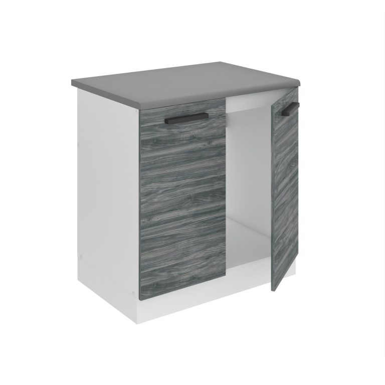 Meuble sous évier de cusine 80 cm TOR SDZ80/0/WT/GW/0/B1/PP