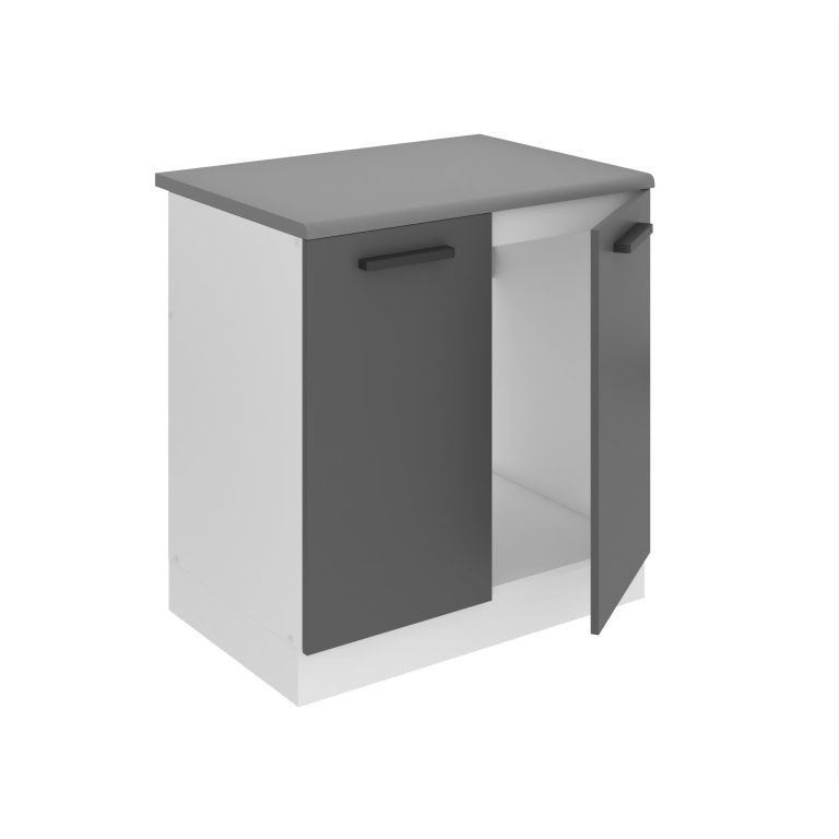 Meuble sous évier de cusine 80 cm TOR SDZ80/0/WT/SR/0/B1/PP