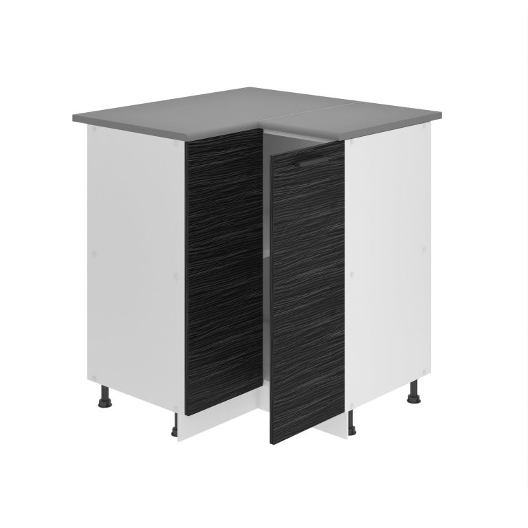 Armoire de cuisine d'angle 90 cm TOR SNP90/0/WT/HK/0/B1/PP
