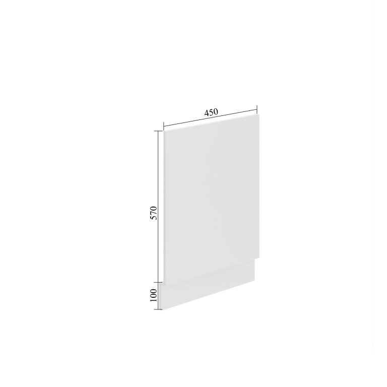 Façade lave-vaisselle 45 cm INF PO45/0/WT/W/0/B1/PP
